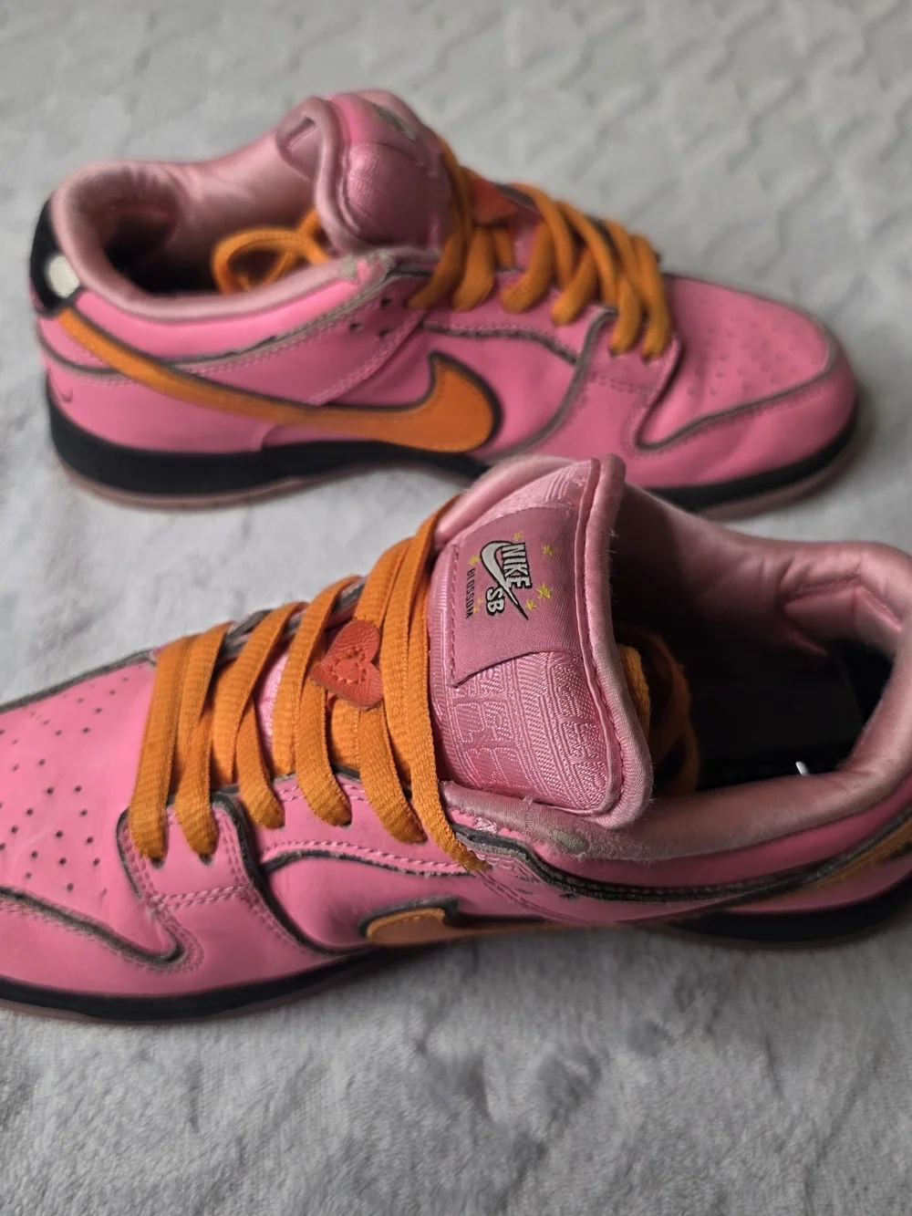 NIKE SB DUNK LOW POWERPUFF GIRLS BLOSSOM SIZE 5Y Pre-Owned